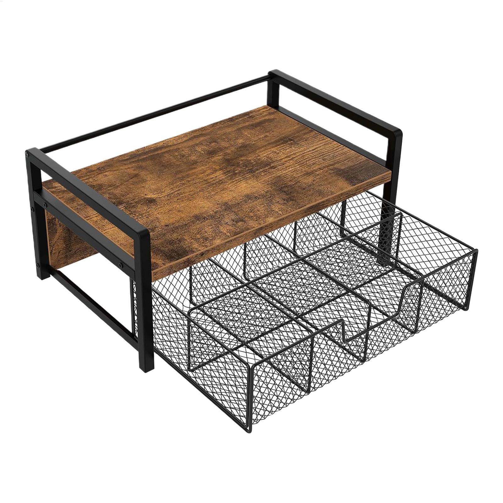 Coffee Tea Break - Desktop Organizer Drawer Style Storage Box