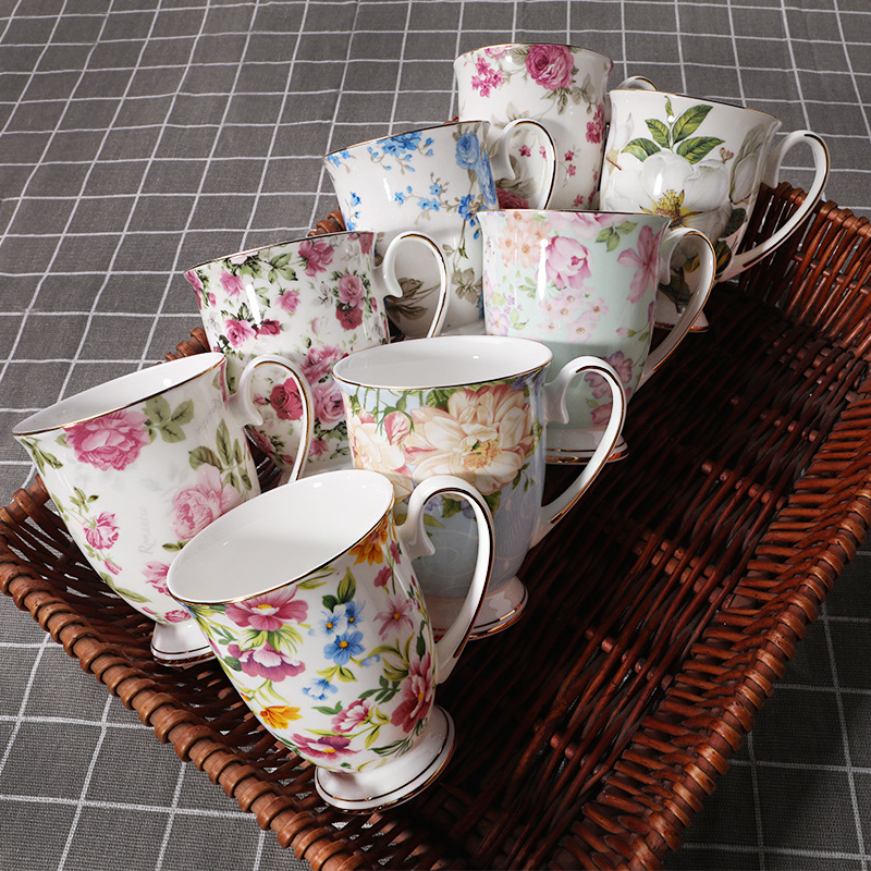 Coffee Tea English - Sáng Tạo Xương Trung Quốc Cốc