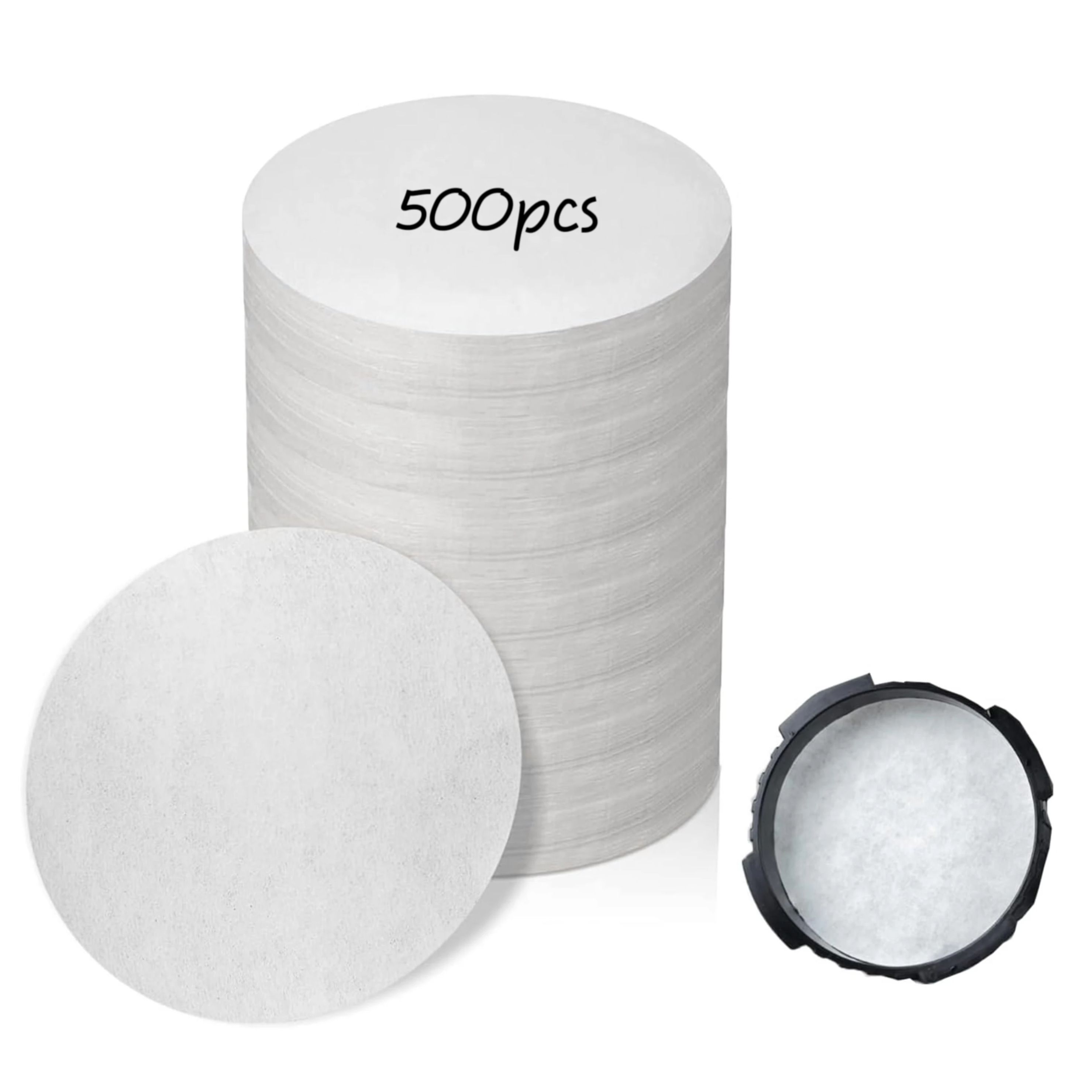 Coffee Tea Chocolate - Round Coffee Filters, Compatible with Aeropress