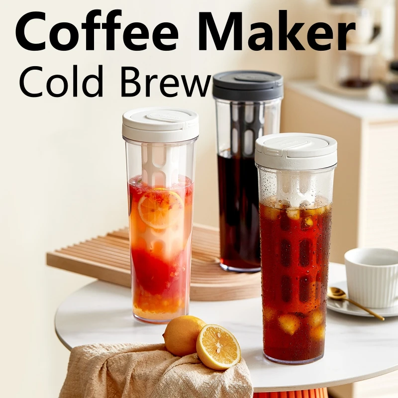 Coffee Tea Chocolate - 1L Manual Cold Brew Coffee Maker