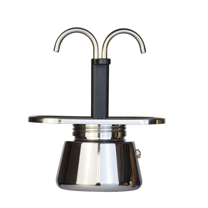 Coffee Tea Chocolate - 200ML Mini Moka Pot Double Tube
