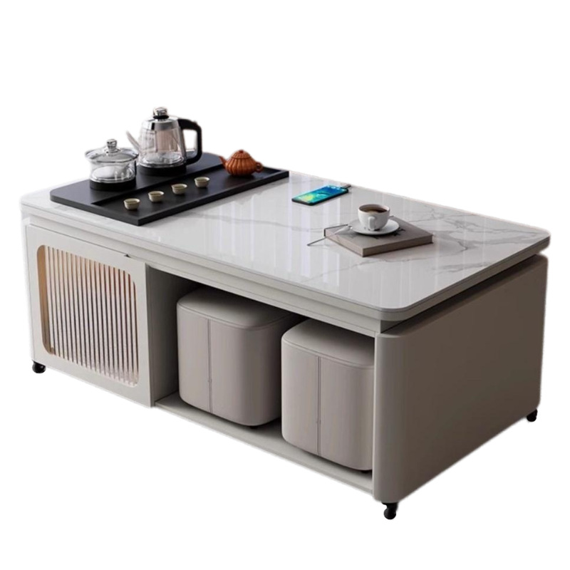 Coffee Tea Break - LH Modern Slate Multifunctional Solid Wood