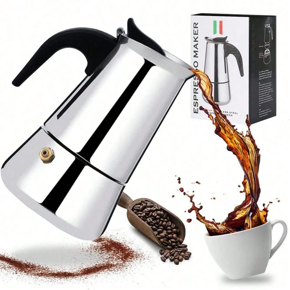 Coffee Tea Making Machine - 12Cup Coffee Maker Stainless Steel Espresso