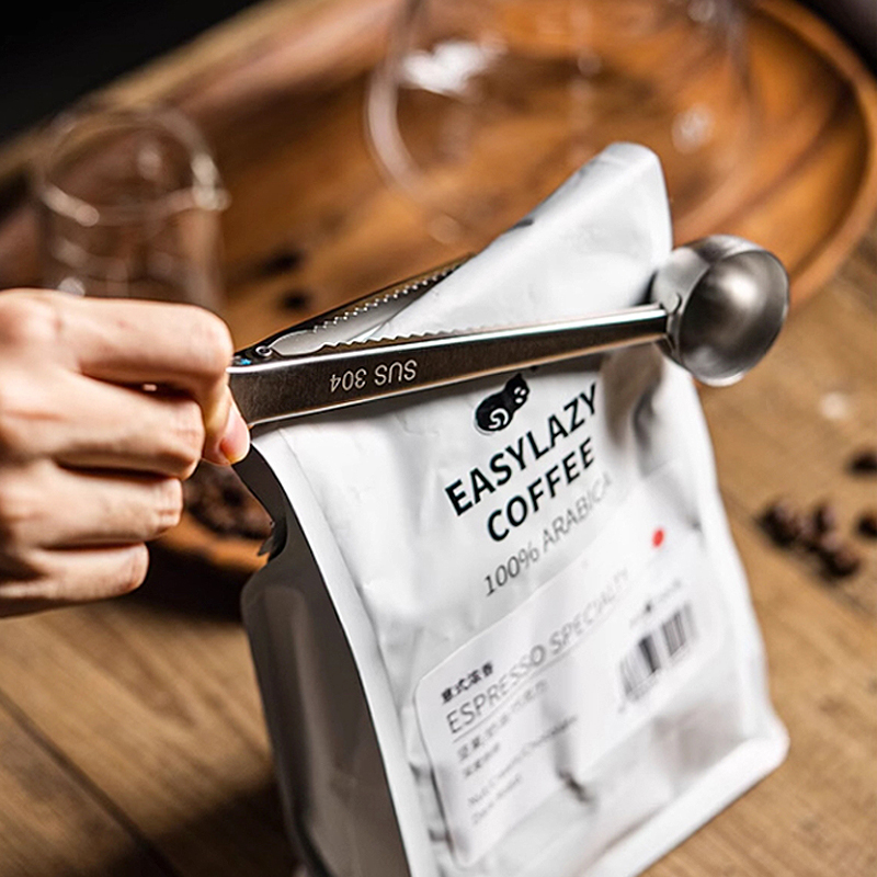 Coffee Tea Bean Leaf - 2026 New Stainless Steel Coffee Scoop