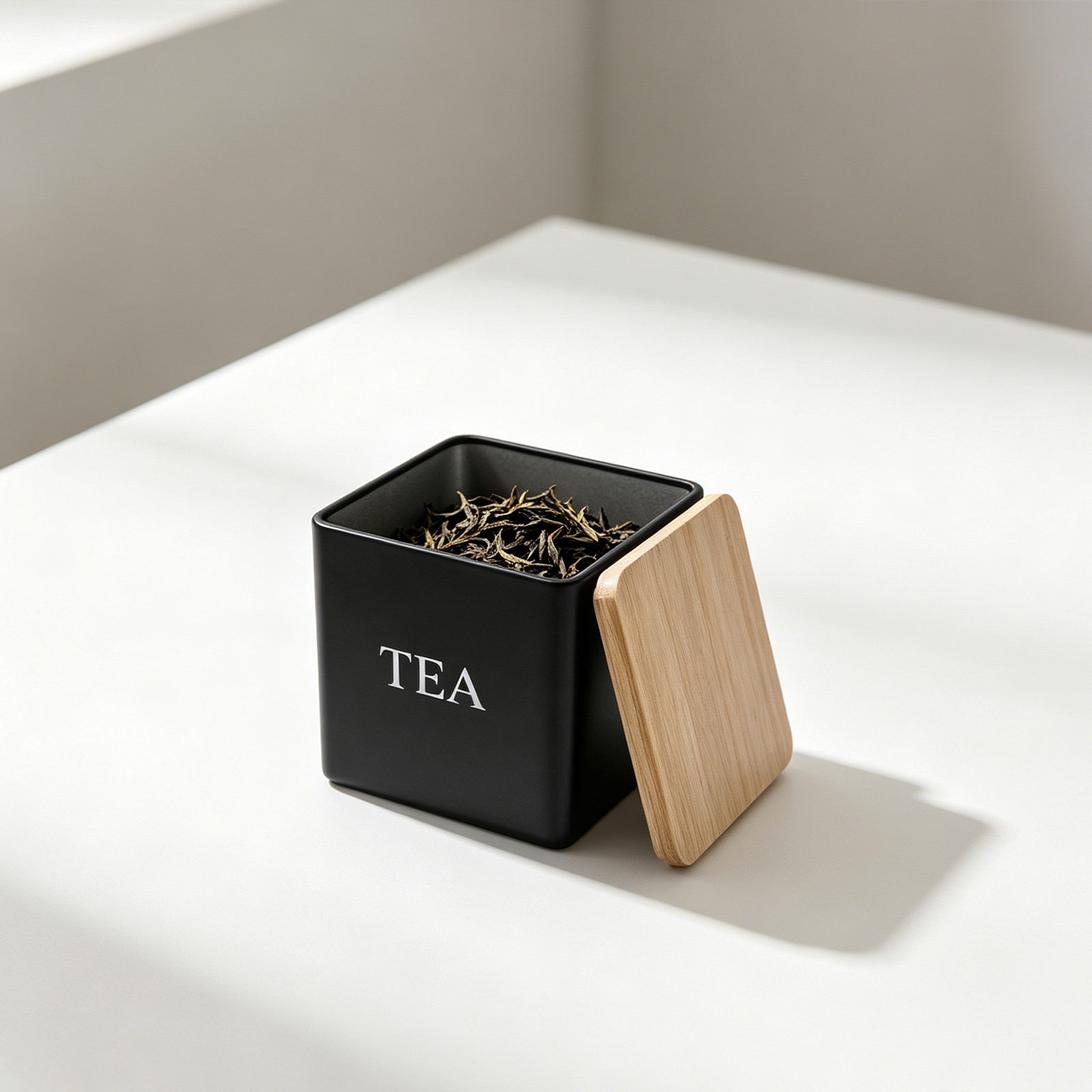 Tea Coffee Sugar Container - 3Pcs Metal Tea Coffee Sugar Canister