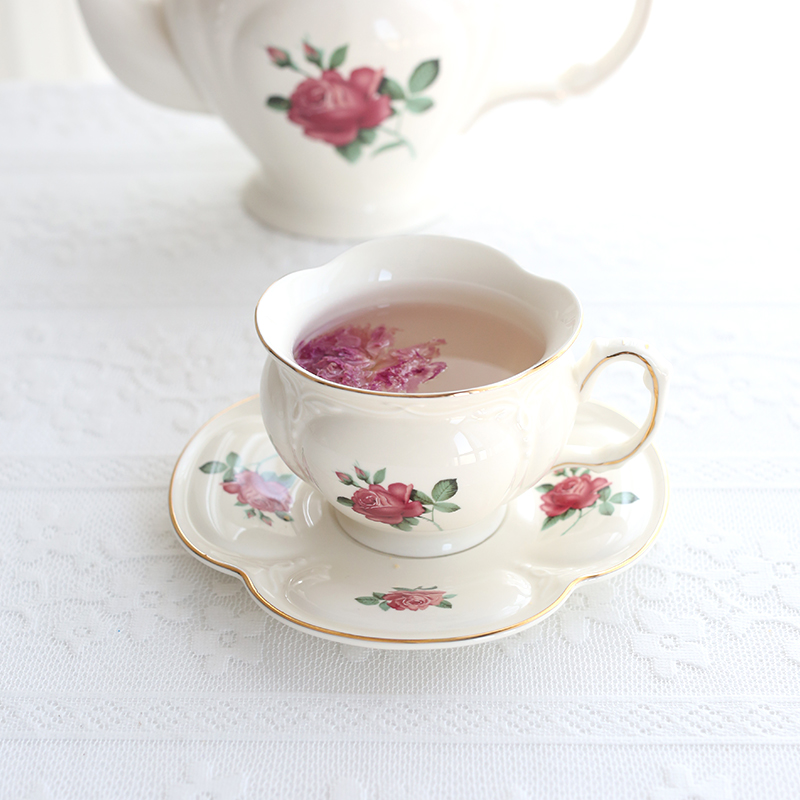 French gold edged ceramic gold - đánh giá và giá Coffee Tea English