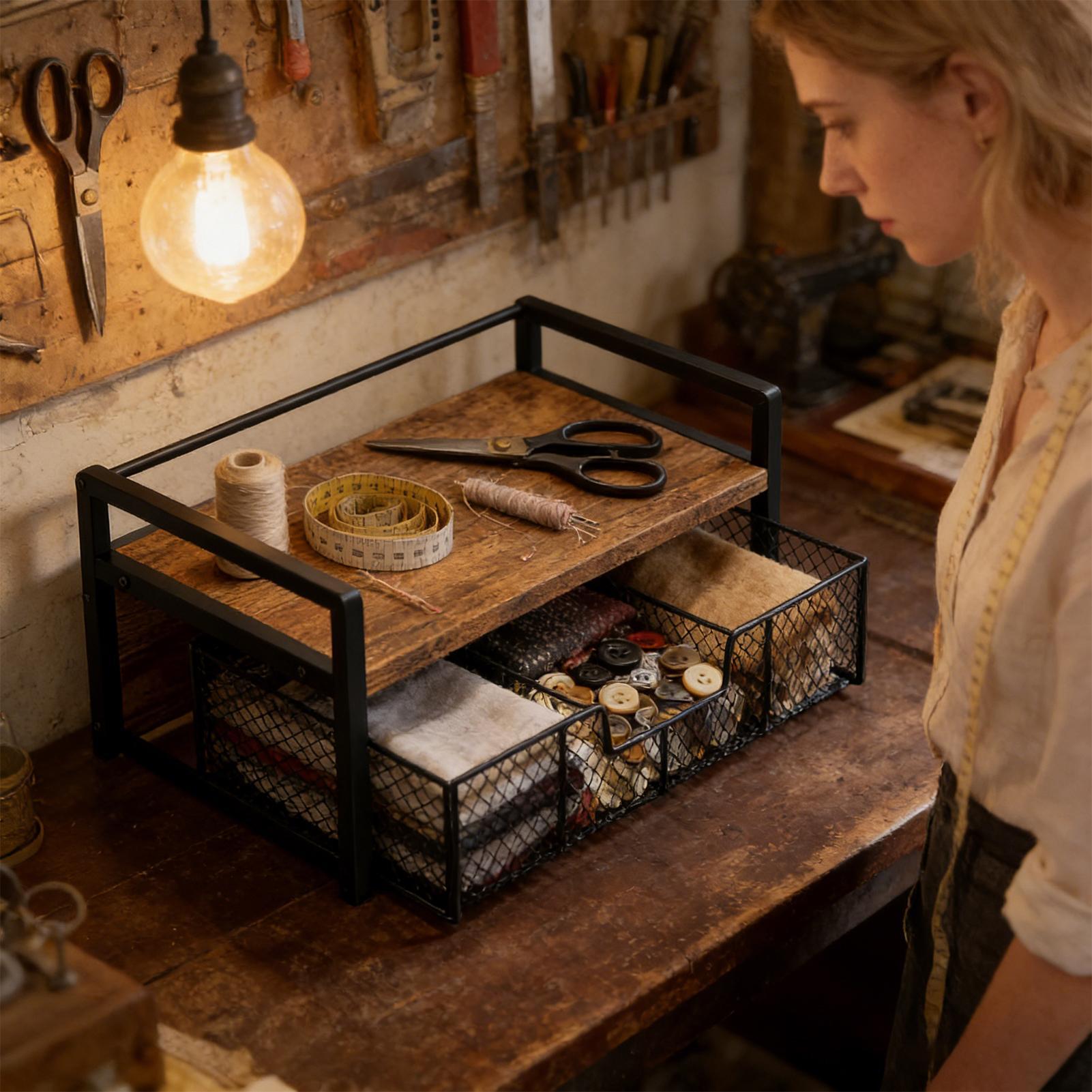Desktop Organizer Drawer Style - đánh giá và giá Coffee Tea Break