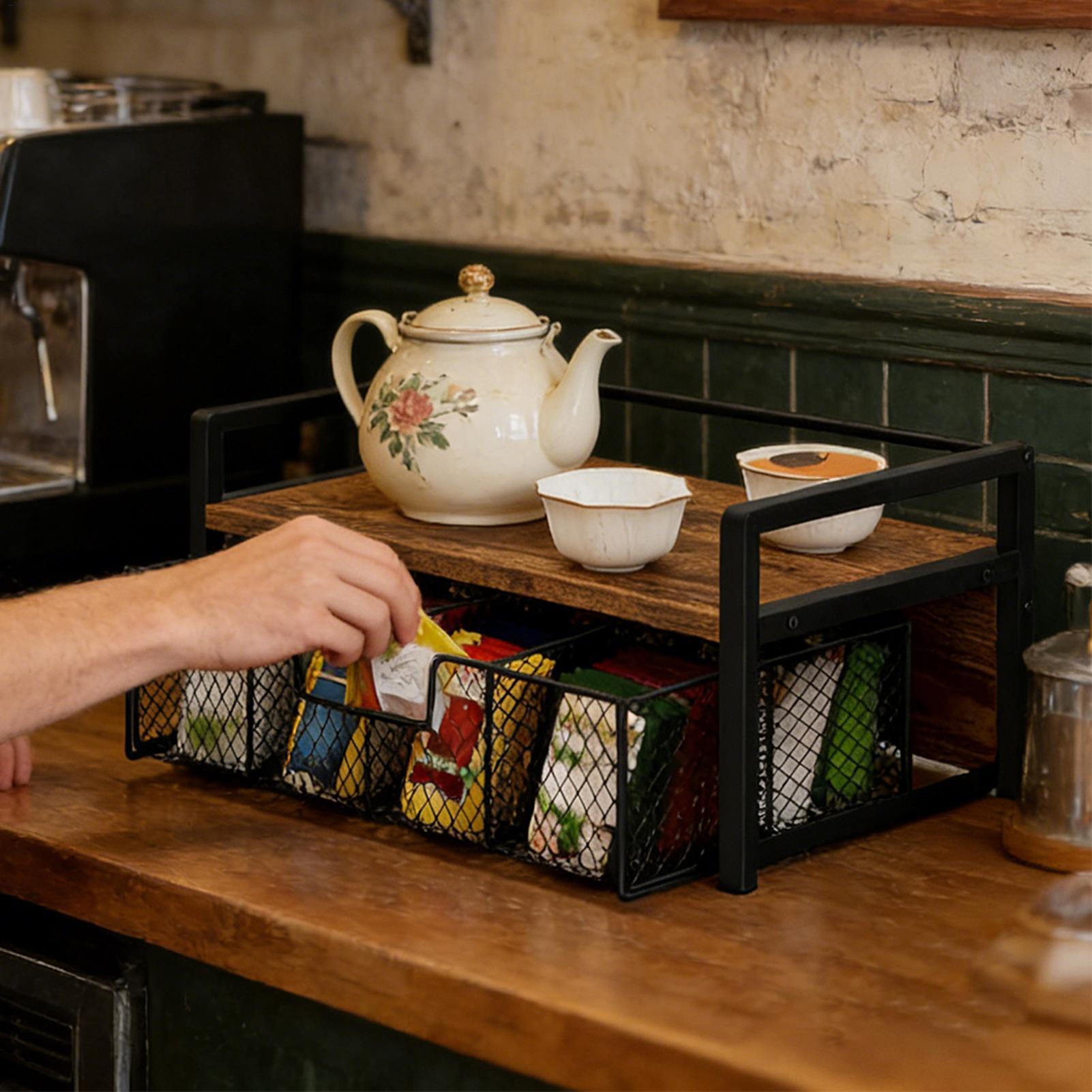 Desktop Organizer Drawer Style - đánh giá và giá Coffee Tea Break