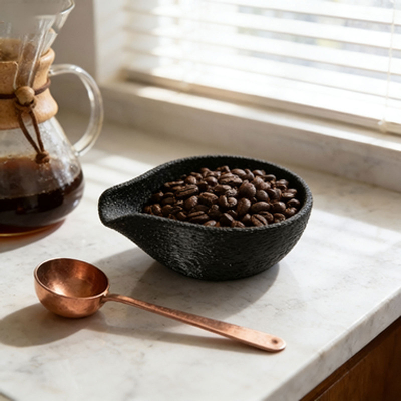 1pc Coffee Bean Dosing Cup & T - đánh giá và giá Coffee Tea Bean Leaf