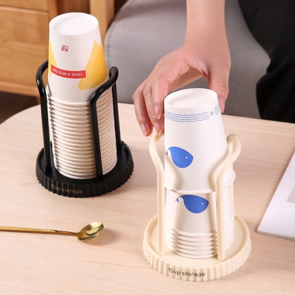 Disposable Cup Holder Desktop  - đánh giá và giá Coffee Tea Paper Cups