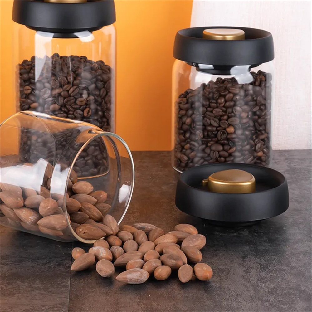 1pack Coffee Bean Storage Cont - đánh giá và giá Tea Coffee Sugar Container