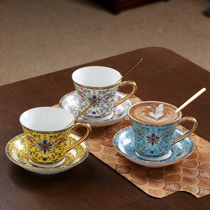 180ml European-style Ceramic C - đánh giá và giá Coffee Tea English