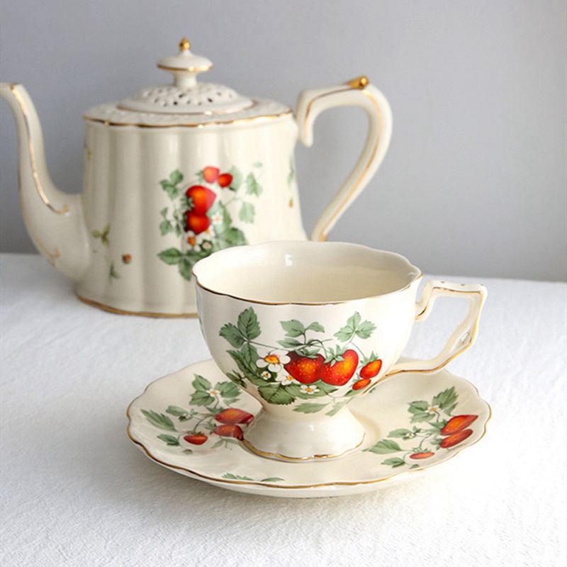 French Retro Teapot Coffee Cup - đánh giá và giá Coffee Tea English