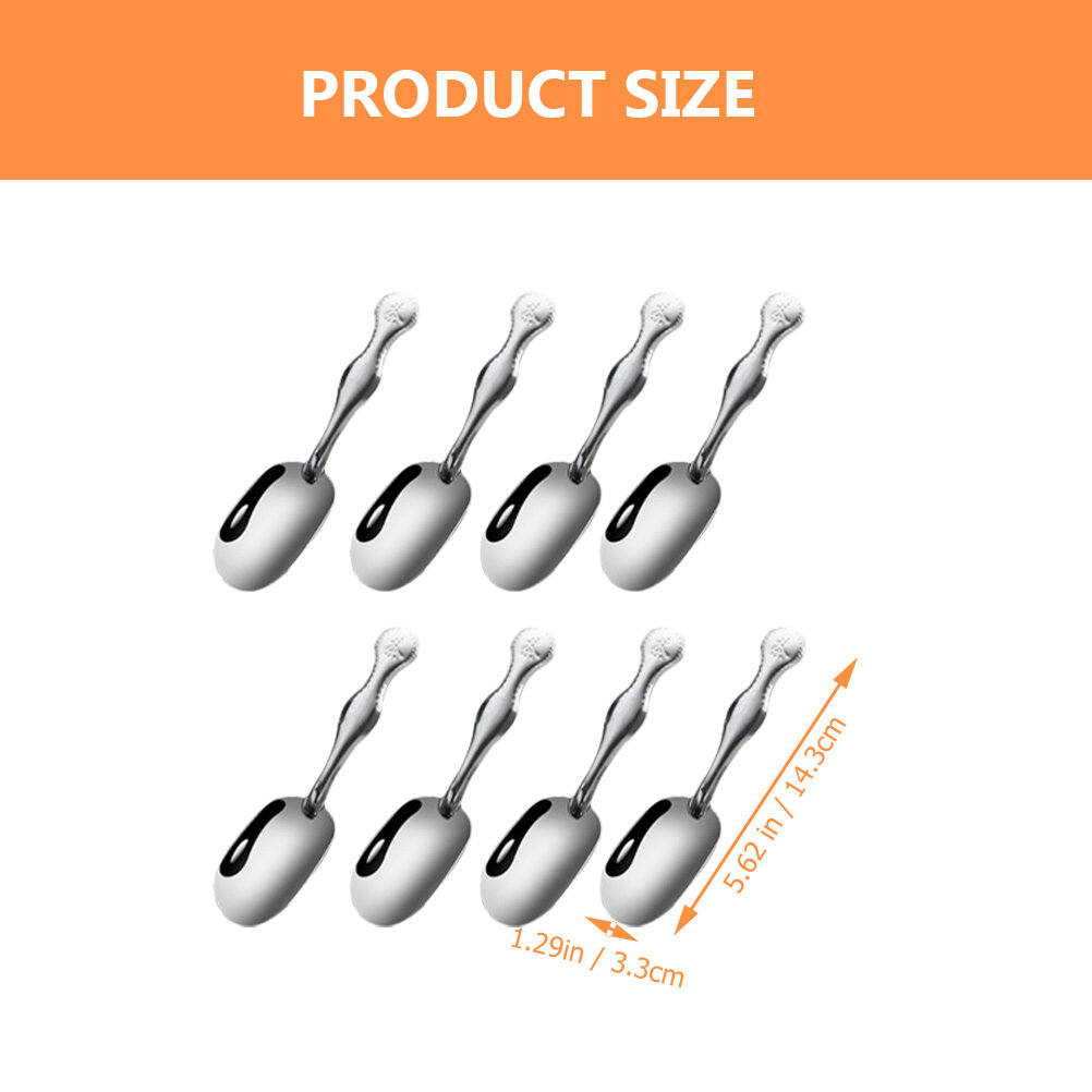 30Pcs Stainless Steel Tea Spoo - đánh giá và giá Coffee Tea Bean Leaf