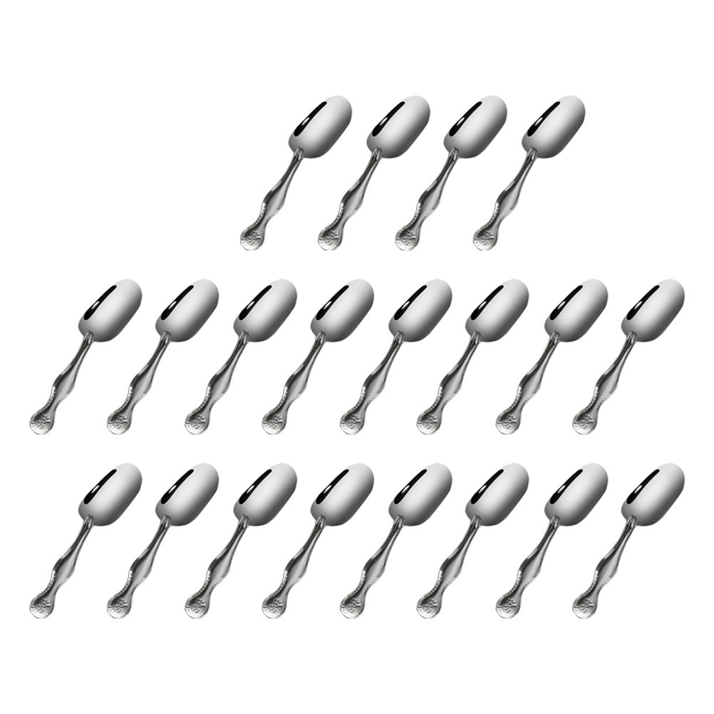 30Pcs Stainless Steel Tea Spoo - đánh giá và giá Coffee Tea Bean Leaf