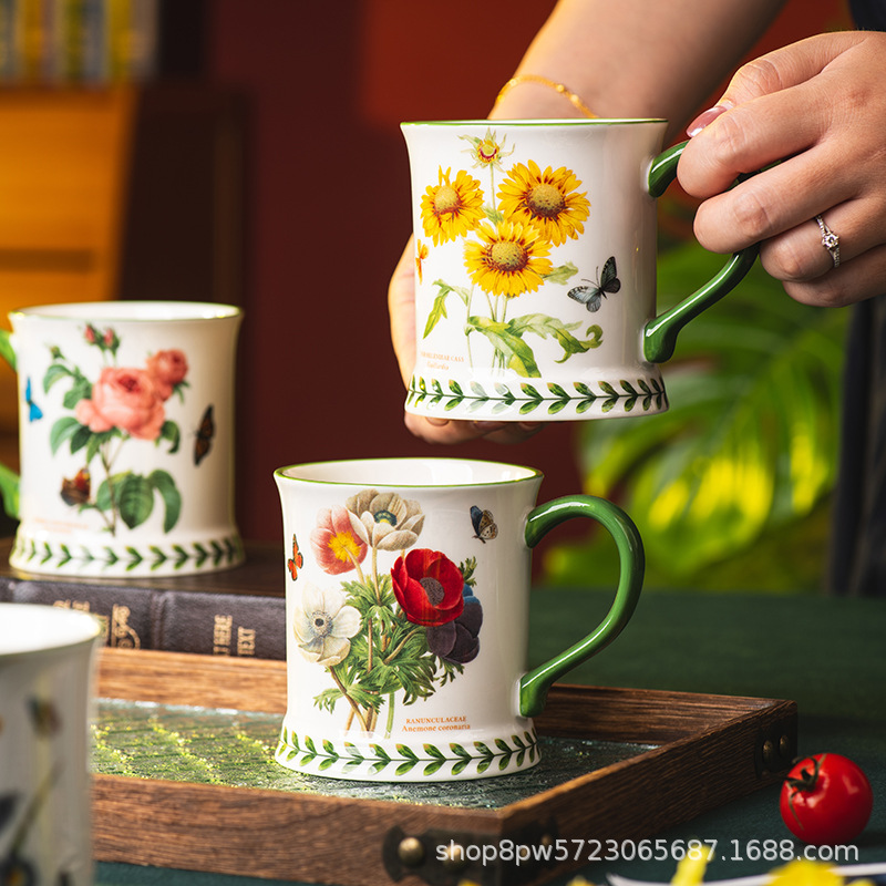 Creative Pastoral Style Cerami - đánh giá và giá Coffee Tea English