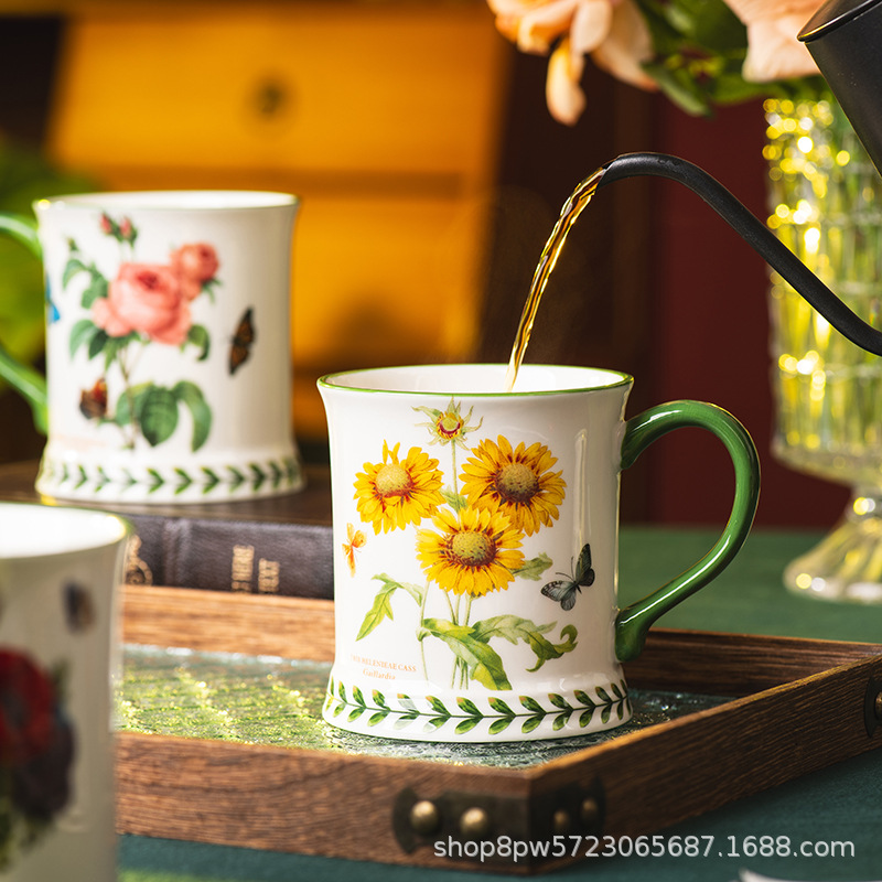 Creative Pastoral Style Cerami - đánh giá và giá Coffee Tea English