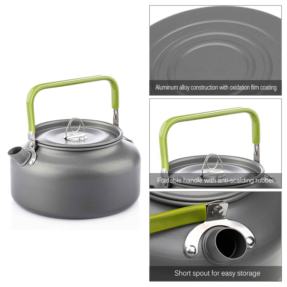 Portable Outdoor Water Kettle  - đánh giá và giá Coffee Tea Jug