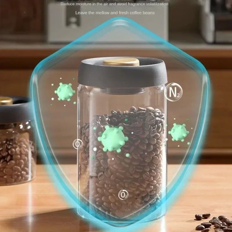 Manual Vacuum Sealed Coffee Ja - đánh giá và giá Coffee Tea Pictures