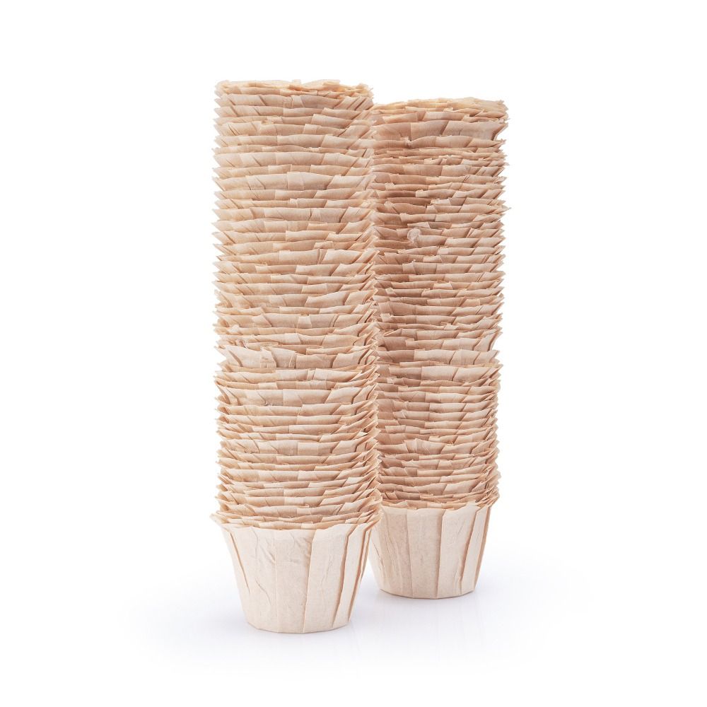 50/100 Pcs Natural Disposable  - đánh giá và giá Coffee Tea Paper Cups