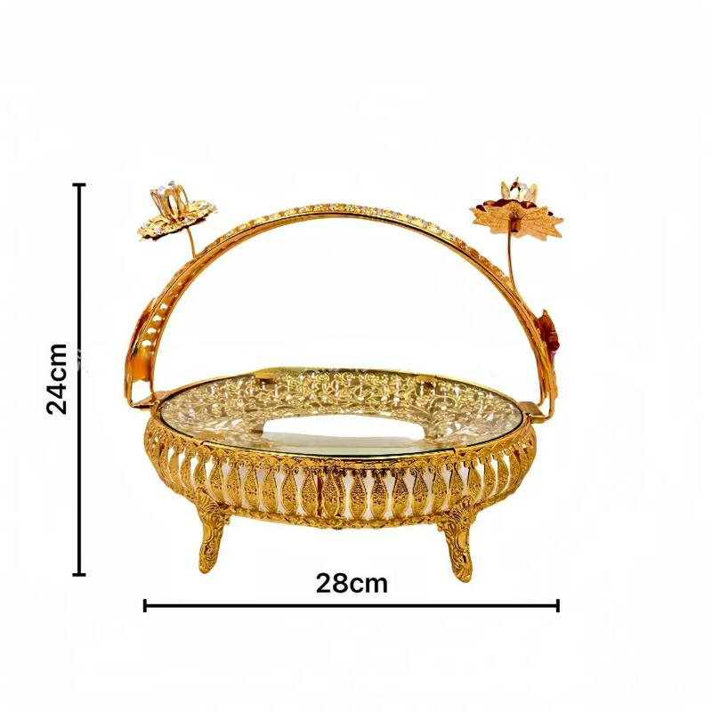 12pcs Glass Fruit Tray Luxury  - đánh giá và giá Coffee Tea Break