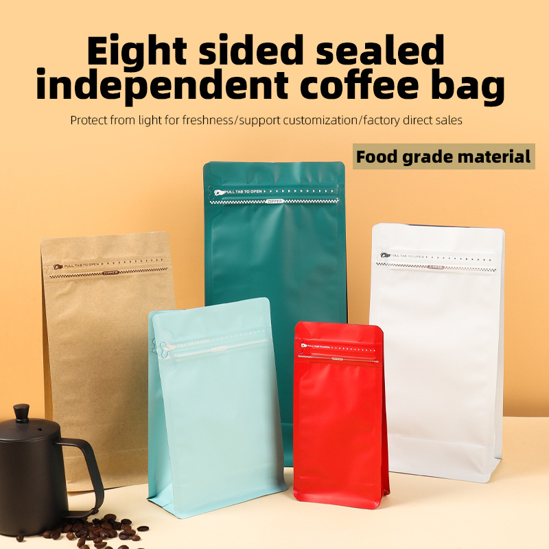 Aluminum Foil Stand-up Pouches - đánh giá và giá Coffee Tea & Jane