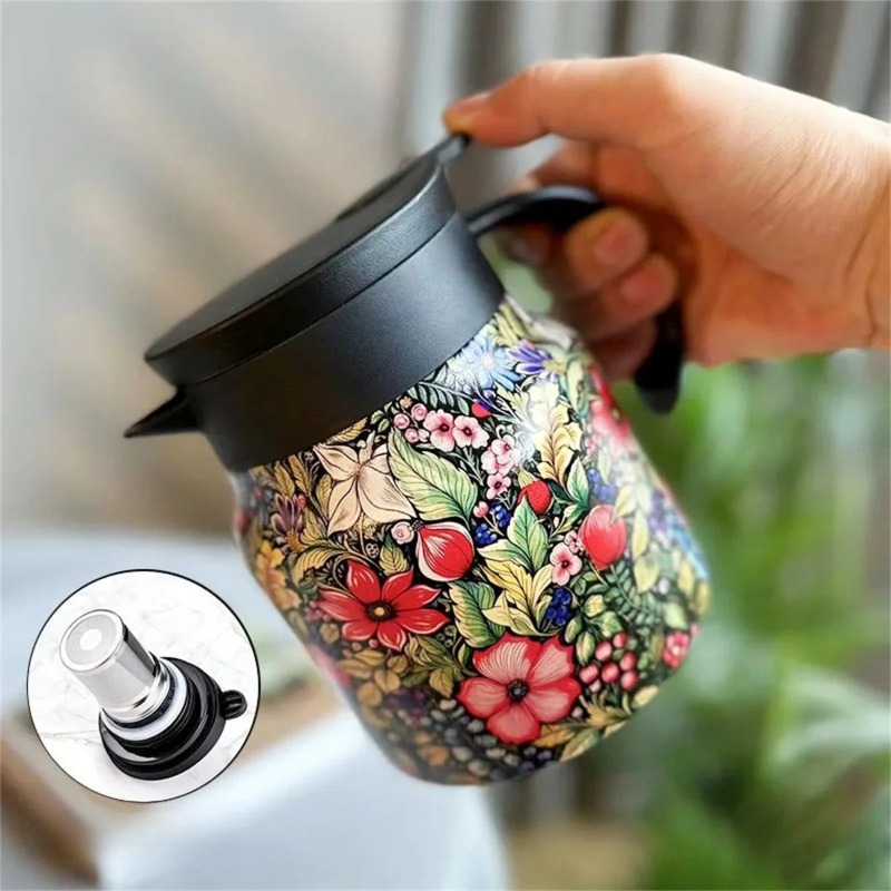 800ml Coffee Pot with Tea Infu - đánh giá và giá Coffee Tea Infusion