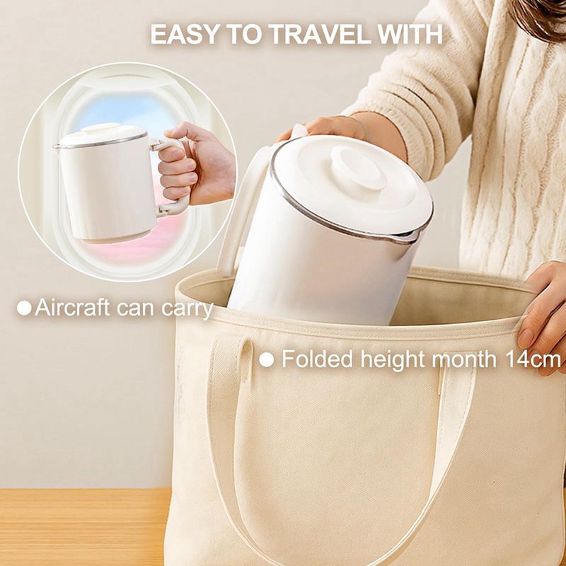 Travel Foldable Electric Kettl - đánh giá và giá Tea And Coffee Kettle