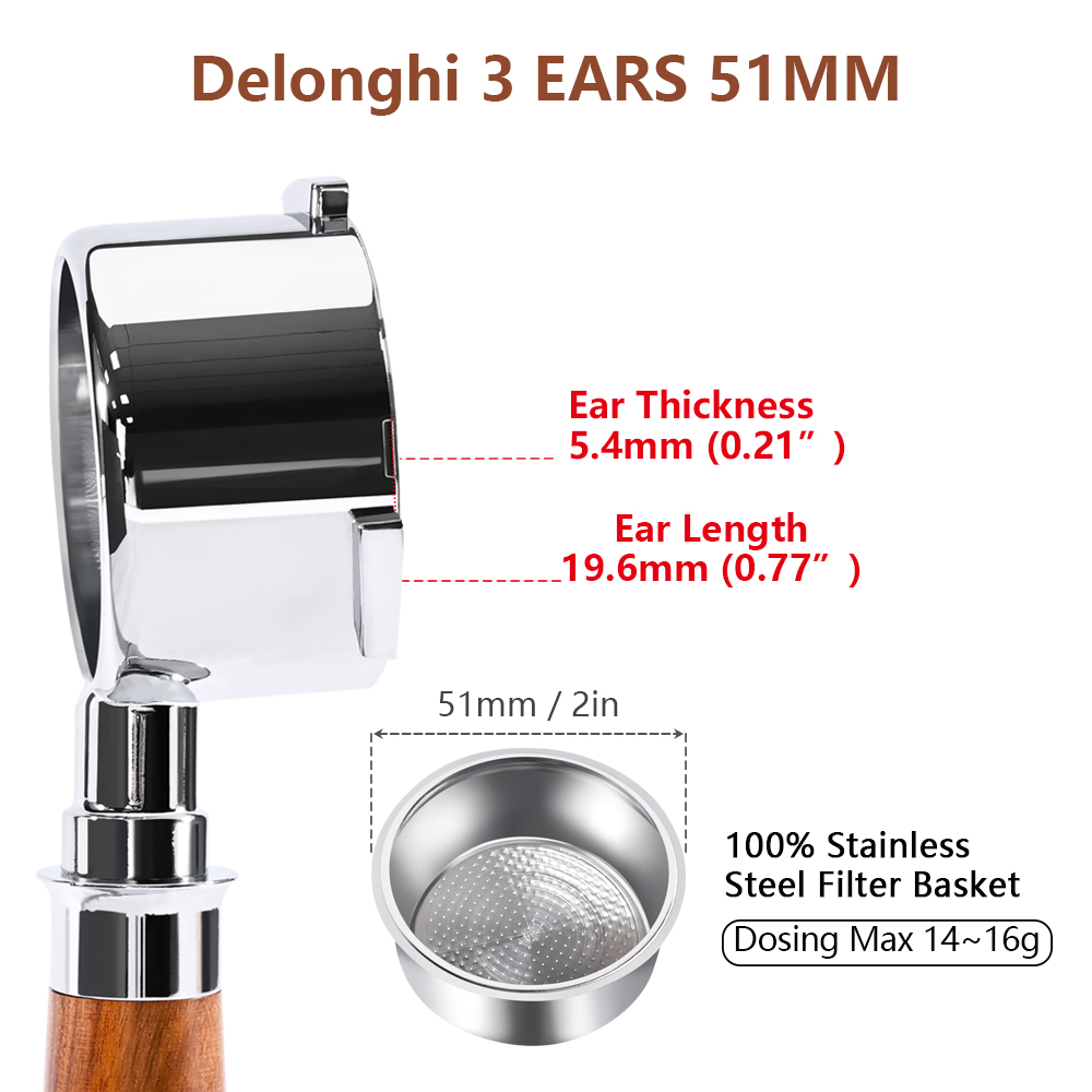 51mm Coffee Bottomless Portafi - đánh giá và giá Coffee Tea Making Machine