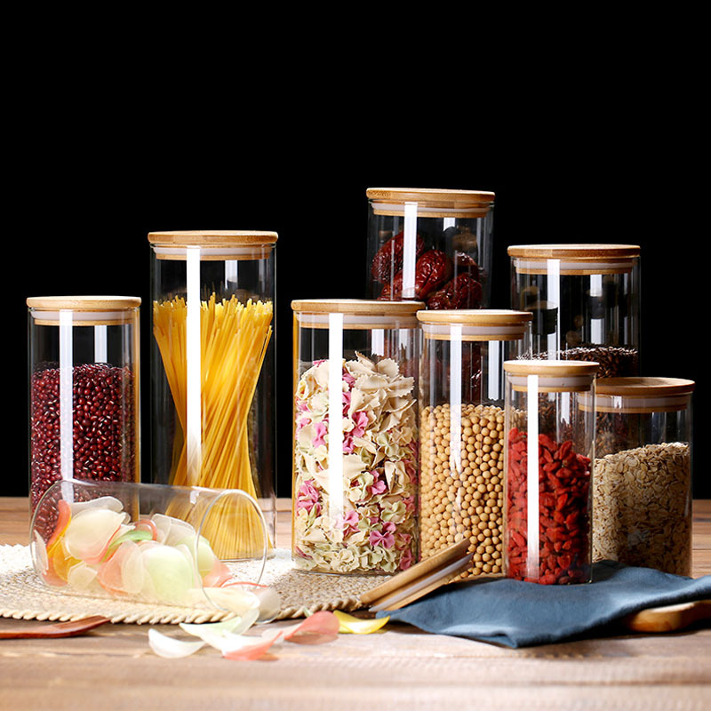 Glass Food Storage Jars with A - đánh giá và giá Coffee Tea Bean Leaf