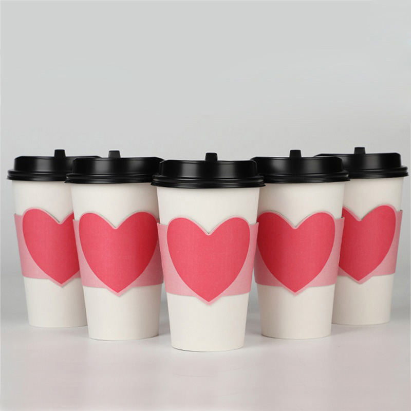 100 Chiếc Dùng Một Lần Cúp Tay - đánh giá và giá Coffee Tea Paper Cups