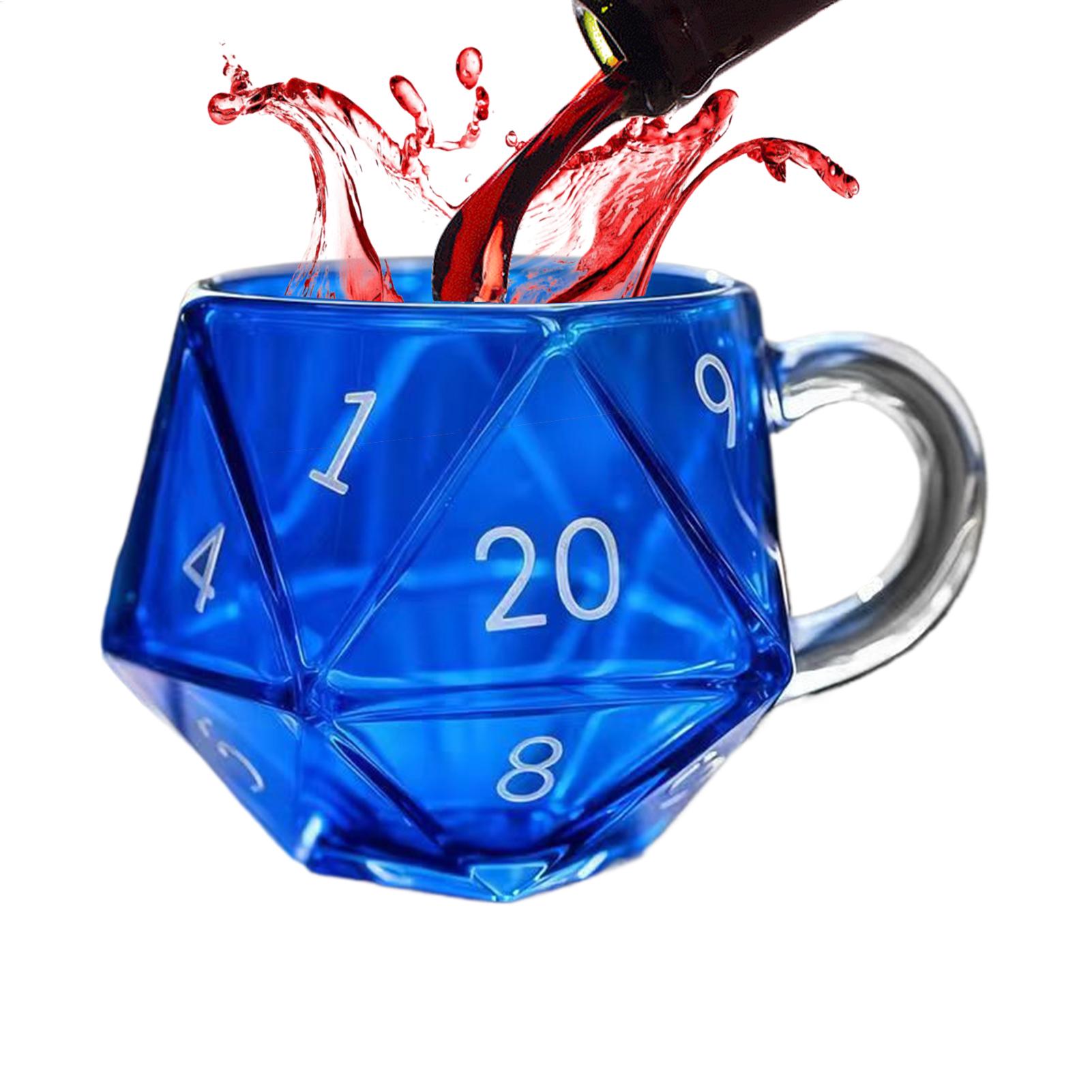 Tea Mug Polyhedral Dice Water  - đánh giá và giá Coffee Tea Break
