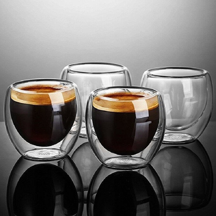Double Walled Glass Coffee Mug - đánh giá và giá Coffee Tea Pictures