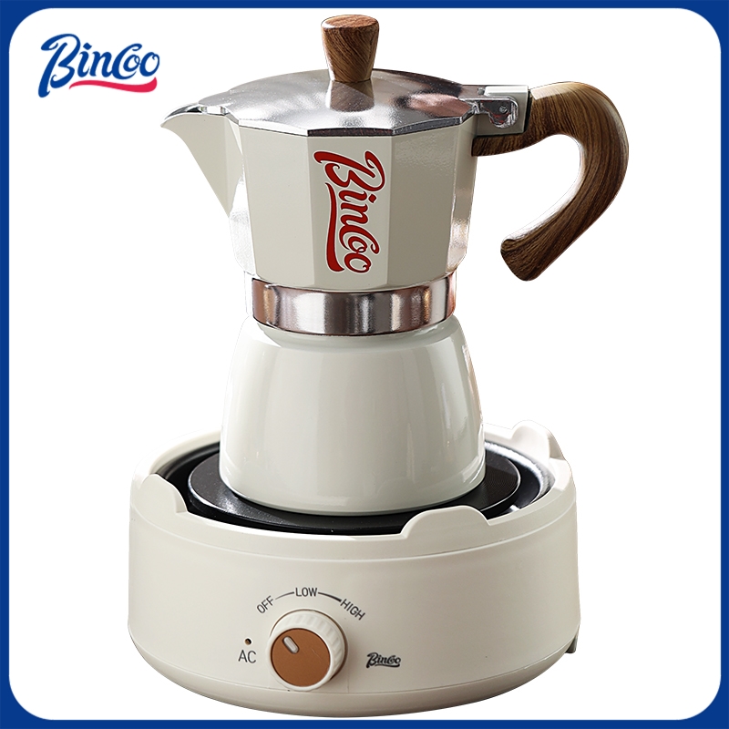 Bincoo Moka Pot and Electric S - đánh giá và giá Coffee Tea Making Machine