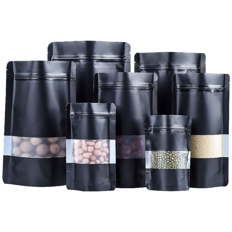 100PCS Stand-up Matte Black Al - đánh giá và giá Coffee Tea In Chinese