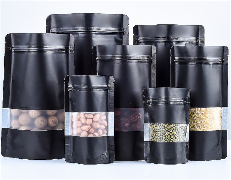 100PCS Stand-up Matte Black Al - đánh giá và giá Coffee Tea In Chinese