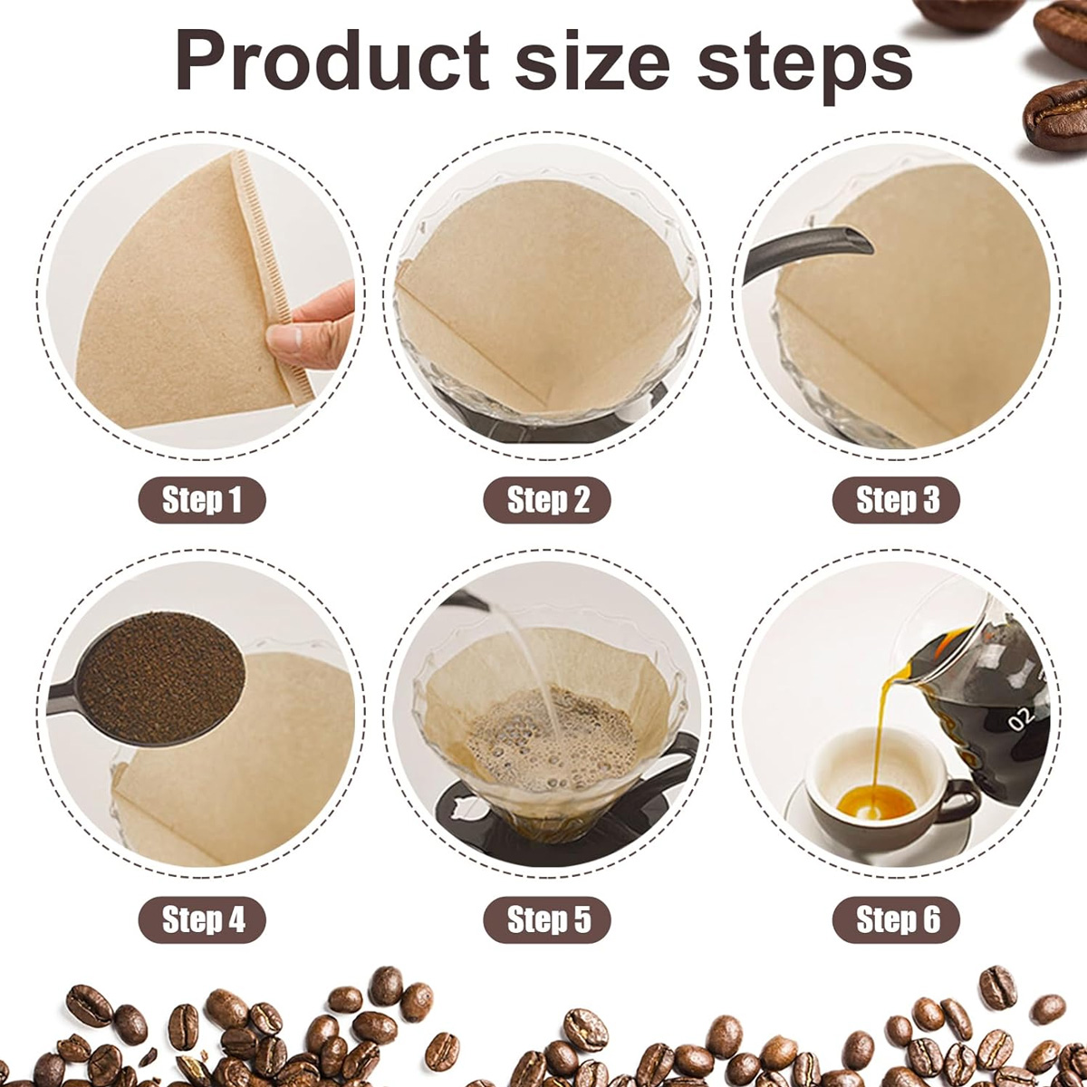 100/200 Count Cone Coffee Filt - đánh giá và giá Coffee Tea Paper Cups