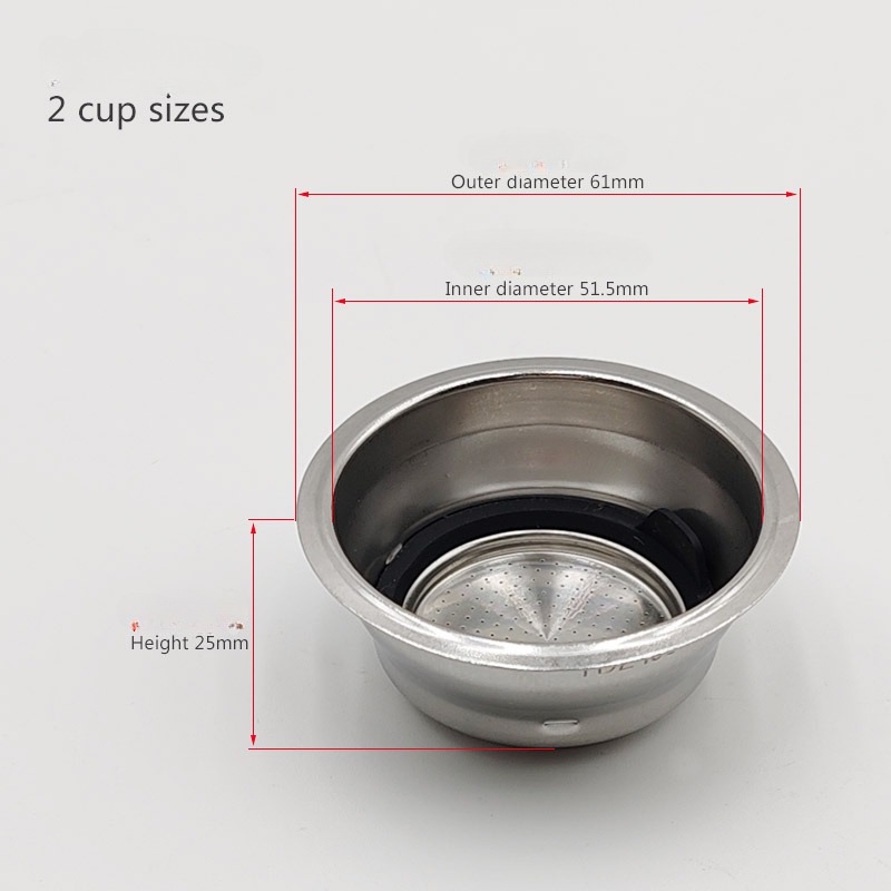 51mm Pressurized Porous Filter - đánh giá và giá Coffee Tea Making Machine