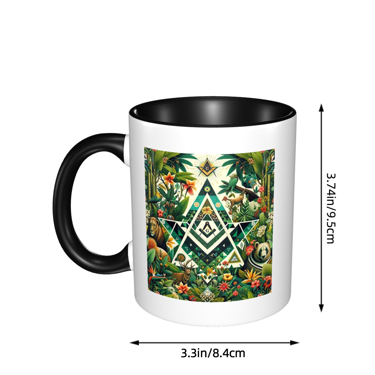 Geometric Jungle Masonic Freem - đánh giá và giá Tea And Coffee Fusion