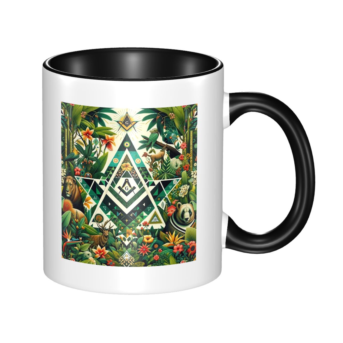 Geometric Jungle Masonic Freem - đánh giá và giá Tea And Coffee Fusion