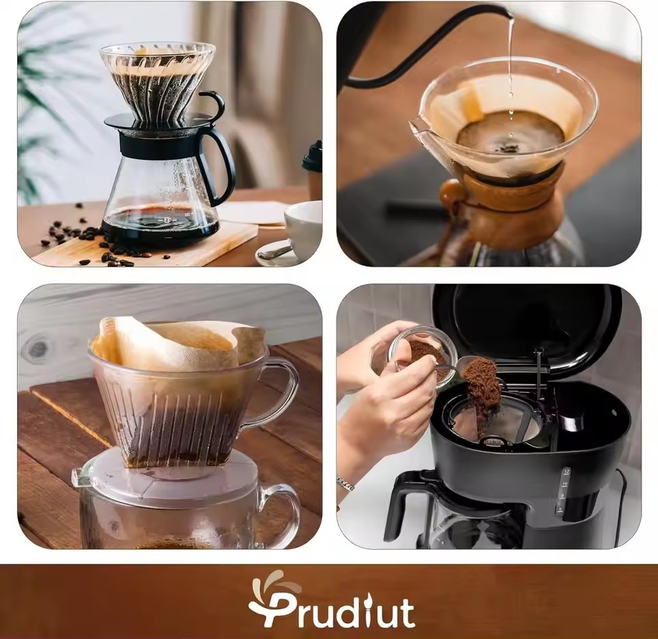 50pcs/set Log Pulp Paper Coffe - đánh giá và giá Coffee Tea Infusion