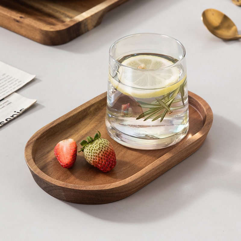 Acacia Wood Coffee Tray Decora - đánh giá và giá Coffee Tea In Chinese
