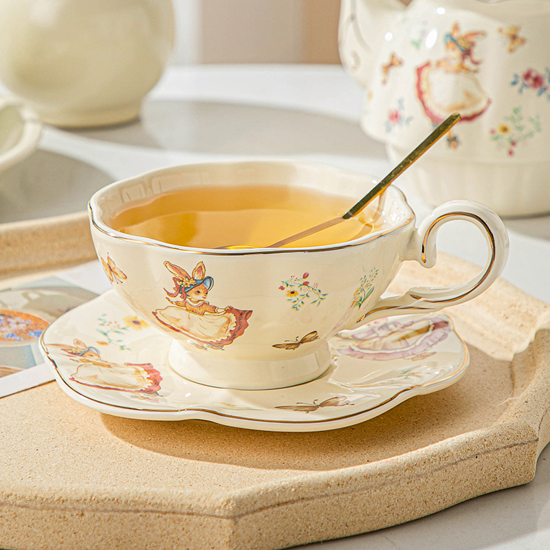 English retro coffee cup and p - đánh giá và giá Coffee Tea English