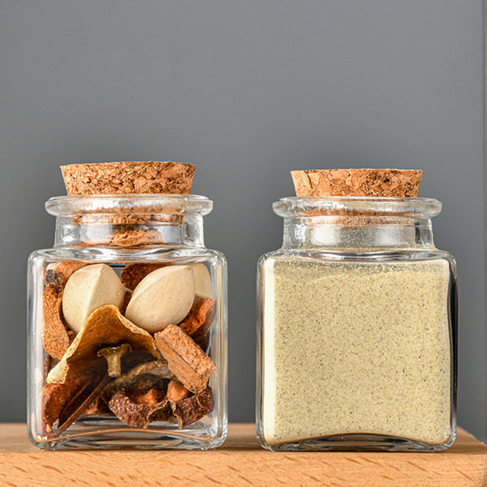 1/5/10Pcs Glass Storage Jars K - đánh giá và giá Tea Coffee Sugar Container