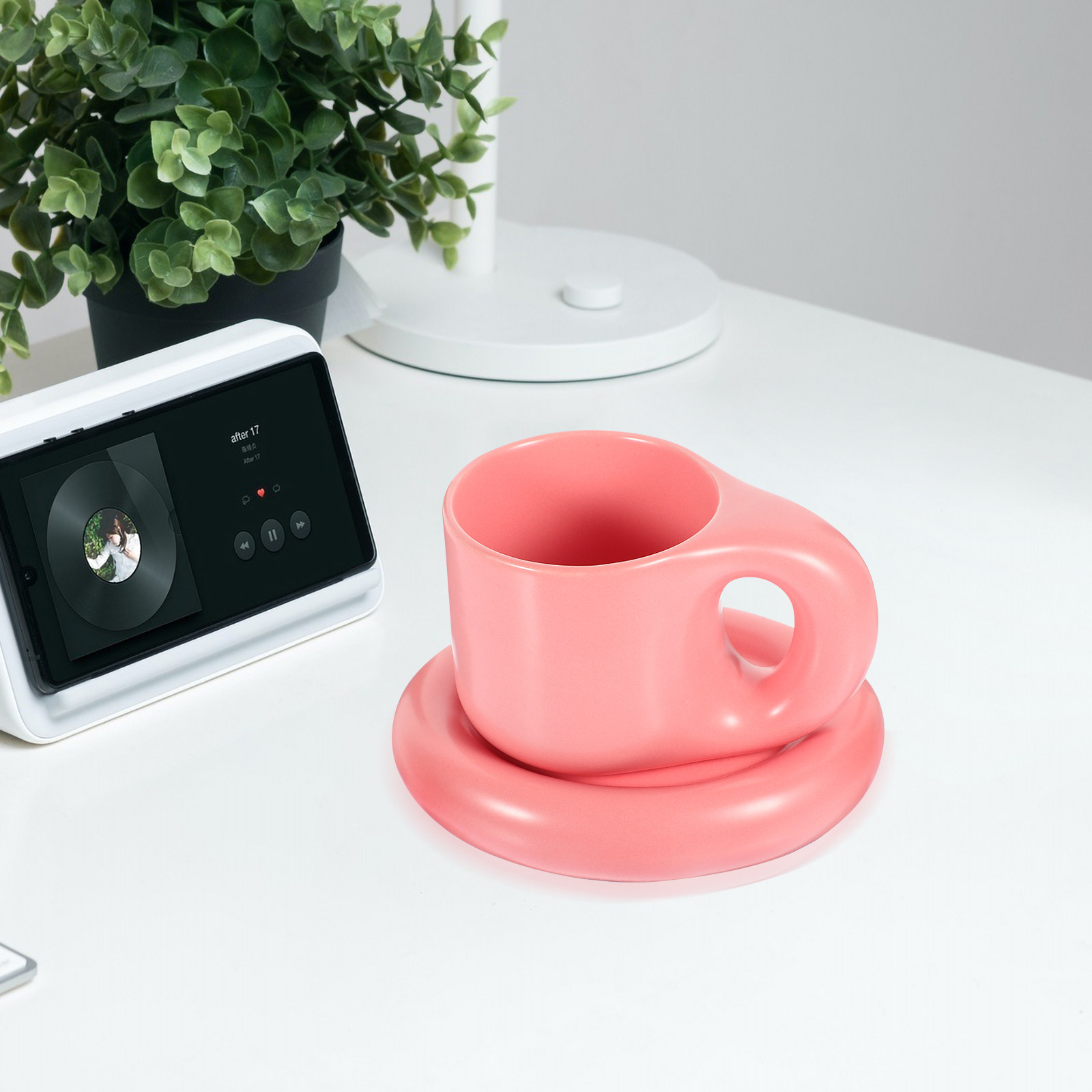 Ceramic Coffee Cup Set with Sa - đánh giá và giá Coffee Tea Chocolate