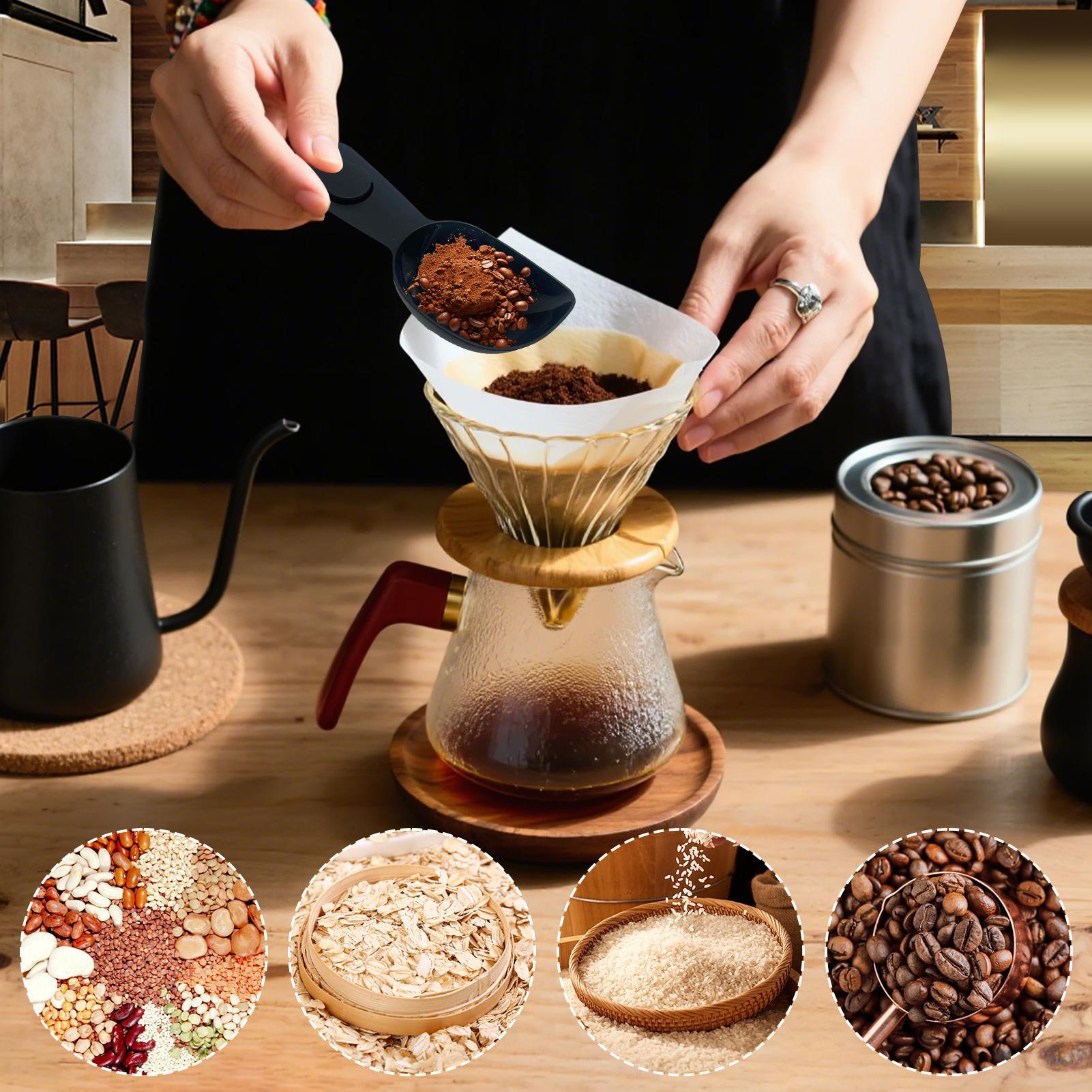 Coffee Scoop with Clip Multi-p - đánh giá và giá Coffee Tea Bean Leaf