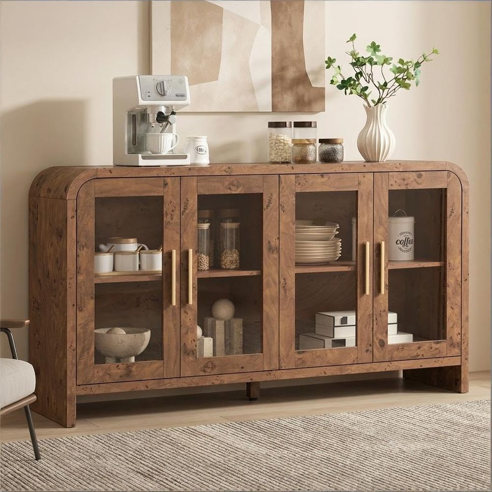 Sideboard Buffet Cabinet with  - đánh giá và giá Coffee & Tea Garden Lincoln Menu