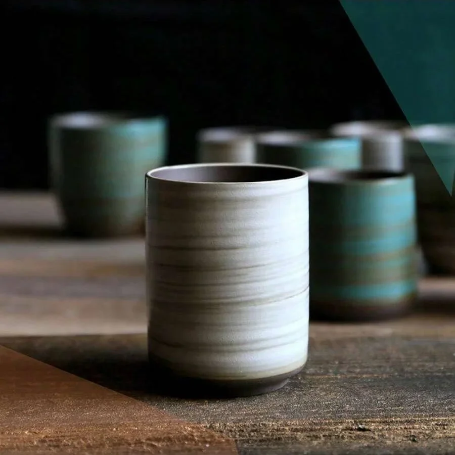 Hand-Painted Crackle Glaze Sto - đánh giá và giá Coffee Tea Pictures