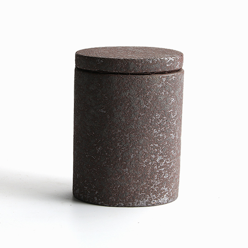 Vintage Stoneware Tea Jar Cyli - đánh giá và giá Tea Coffee Sugar Container