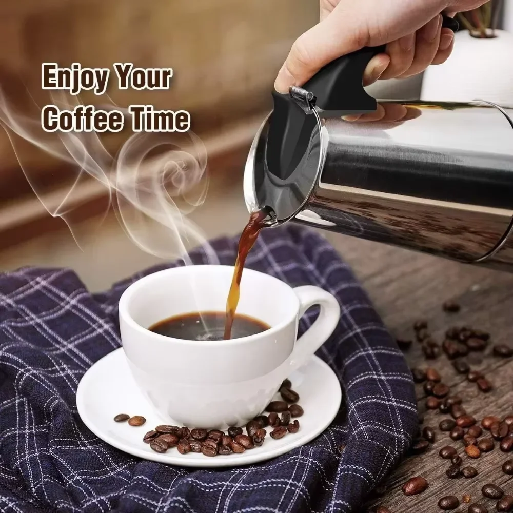 Coffee Maker Moka Pot 50ml-600 - đánh giá và giá Coffee Tea Chocolate